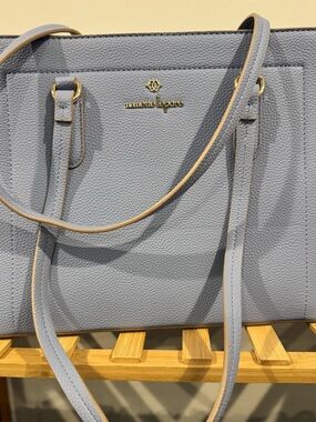 Nanette Lepore Powdered Blue Tote Purse